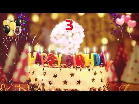 Happy Birthday Song for 3 Year Olds – Happy Birthday to You
