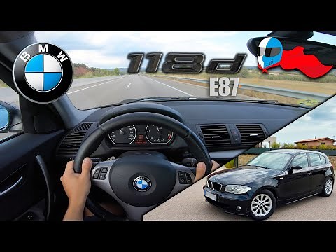 2006 BMW 118D E87 (90kW) 122HP POV 4K [Test Drive Hero] #36 ACCELERATION, ELASTICITY & DYNAMIC