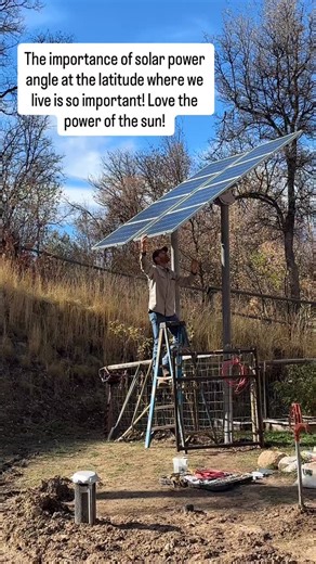 Final details on the solar well! #solarpower #offgrid #sunpower #solarwell #reels #fyp #redpoppyranch | Red Poppy Ranch