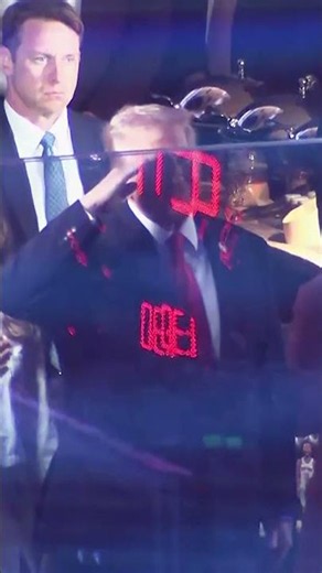 Trump booed at the NBA Finals