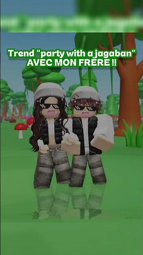 Trend "party with a jagaban" !! 😎 // FT : ‪@Babar_RobloxGame‬ // #roblox