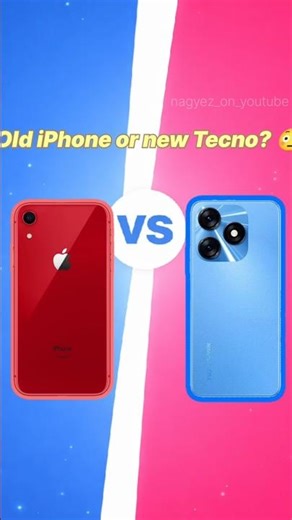 Old iPhone or New Tecno? 😳 XR vs Spark 10