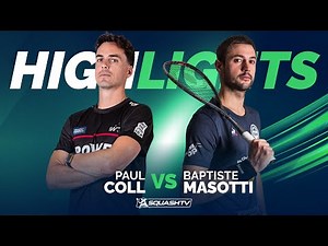 🇳🇿 Coll v Masotti 🇫🇷 | New Zealand Open 2025 | SF HIGHLIGHTS
