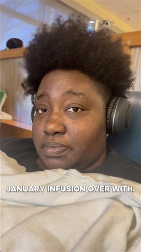 Infusion is officially over, and I’ve got just two or three more minutes before they unplug me 🤍