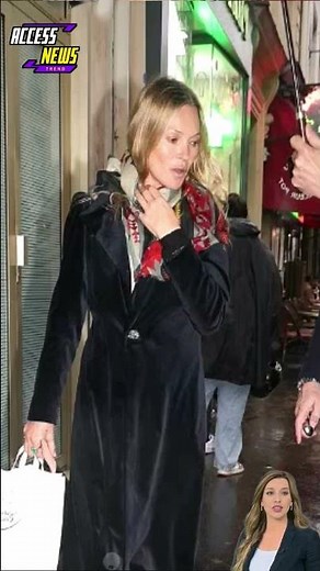 Kate Moss Slays Paris Fashion Week in Velvet & Leopard Boots! 😍👢✨