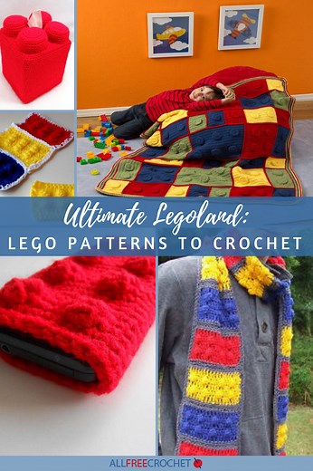 Ultimate Legoland: 10 Lego Patterns to Crochet