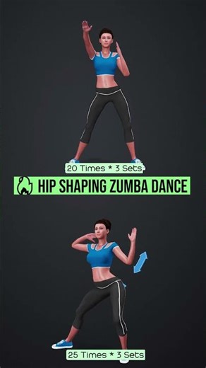 Hip Shaping Zumba Dance GRID 3 4