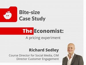 The Economist: a pricing experiment
