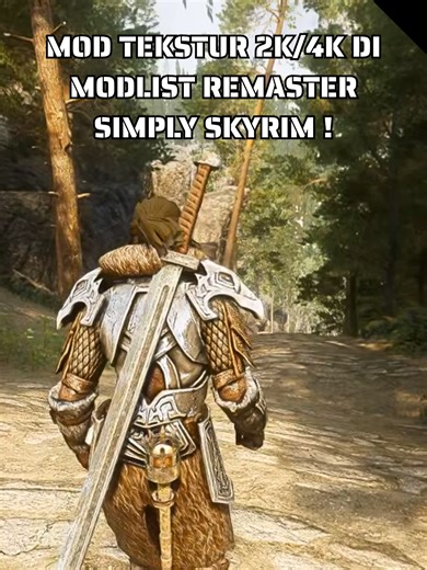 Upgrade Tekstur SKYRIM dengan Simply Skyrim Mod