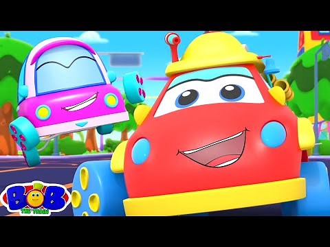If You Are Happy And You Know It, Cartoon Video, Song for Kids by Bob The Train