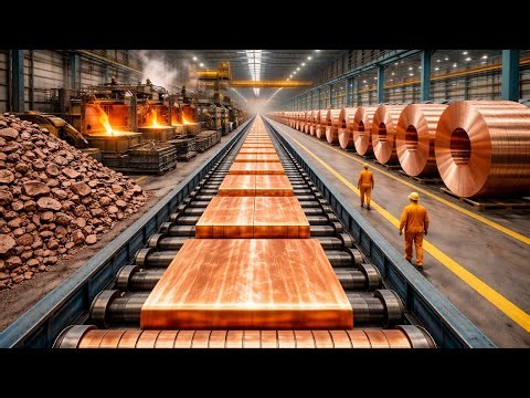 How It’s Made: Copper, Inside Massive Factories Producing Millions of Tons