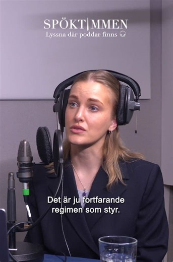 ”Det kan inte vara förgäves allting som vi har gjort” Lyssna på avsnittet ”Flykten från Iran” där poddar finns 🎧 #spöktimmen #svenskapoddar #fördigpage
