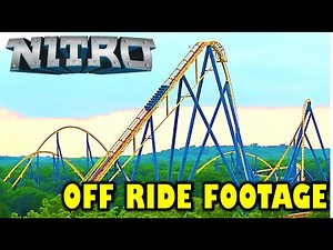 Nitro at Six Flags Great Adventure Off-Ride Footage (No Copyright)