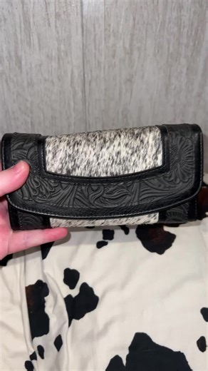 Black Montana West Cowhide RFID Wallet Review