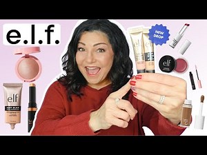 Testing NEW e.l.f. Makeup on Mature Skin - Are They Holy Grail?