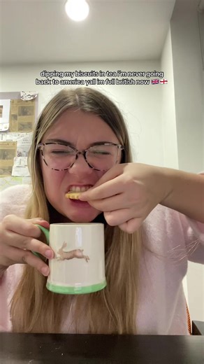 pip pip cheerio or whatever #british #tea #biscuits #american