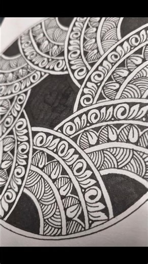 SPLIT MANDALA DRAWING... | ARTISM |SHRIS333 #shorts