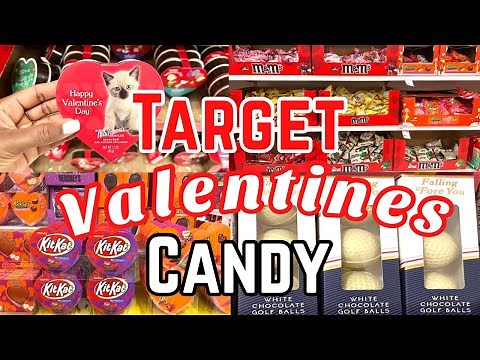 TARGET VALENTINES DAY CANDY 2022 | COME SHOP WITH ME AT TARGET FOR VALENTINES DAY CANDY