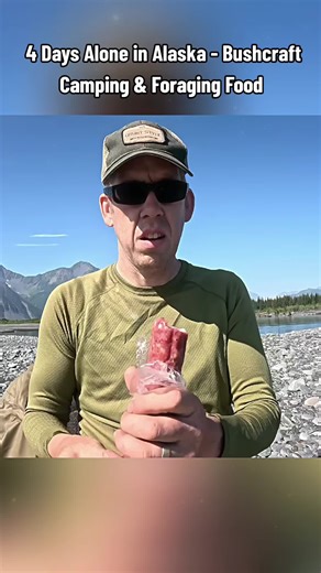 4 Days Alone in Alaska - Bushcraft Camping & Foraging Food #Outdoors #camp #cook #cooking #alaska #survival #bushcraft #camping #survive #survivalskills #outdoorcooking #outdoor