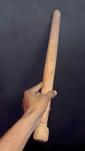 Making Baseball Bat #survival #creative #diy #diyart #craft #art #artist #woodworking #viralvideo