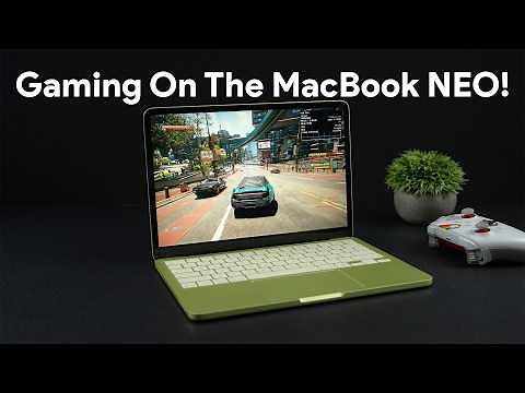 Gaming On The New MacBook Neo!