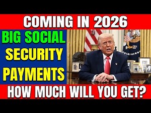 Big 2026 Social Security Payments Are Coming — Check Your SSA, SSDI & SSI Amount!