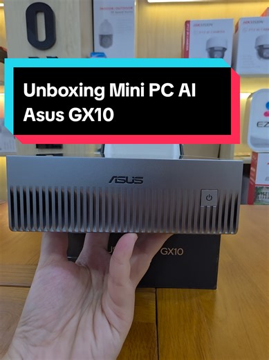 Unboxing Mini PC AI Asus GX10 128GB Ram GB10 SSD 4TB