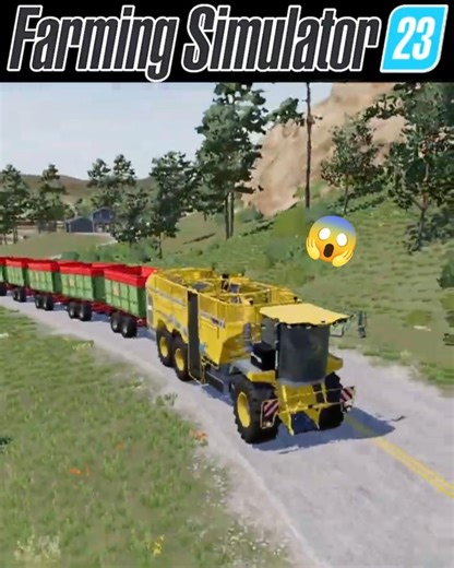 😎🎮Make A Big Train In Farming Simulator Mobile 23|#fs23 |#shortvideo |#gaming |#SK_GAMING_FS |