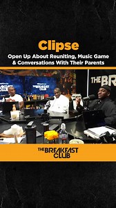 What brought Malice and Pusha T back together as @clipse to create their new project, Let God Sort ’Em Out? Tap in 🔊 Check out the full interview on youtube! | Breakfast Club