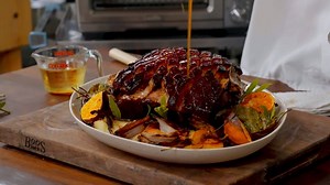 22K views · 296 reactions | Grace your table with this tender, succulent overnight pork-shoulder ham—easy to make and better than any grocery store ham we’ve ever tasted. Get the Studio Pass recipe→ chfstps.co/3ebCCei. | ChefSteps | Facebook