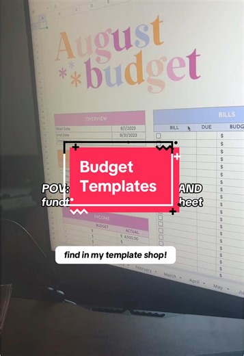 Cute and Functional Budget Spreadsheet Templates