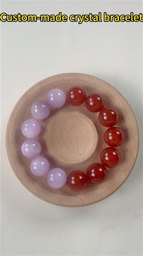 Ultra Satisfying Crystal Bracelet Making ASMR#crystals #bracelets #handmade #handmadejewelry #ASMR