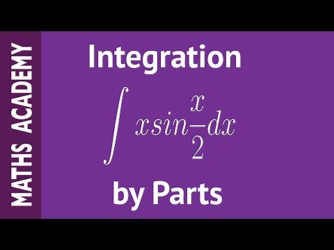 How to Integrate xsin(x/2) using Integration by Parts