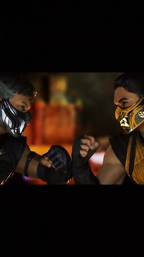 Diálogos entre Smoke y Kuai Liang en Mortal Kombat