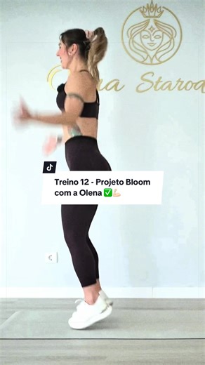 Treino 12 - Superiores, Cardio e ABS em casa - Projeto Bloom com a Olena #treino #treinoemcasa #exercicioemcasa #exercicio