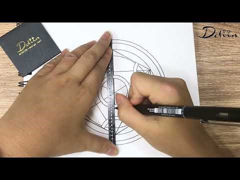 [Drawing tutorial] How to draw magic circle with MAGCON