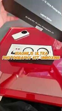 Unboxing Xiaomi 15 Ultra Photography Kit