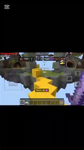 Defeating a stacked player and winning 🥇 with aura # minecraft