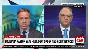 LA Gov: Pastor 'grossly irresponsible' to hold service