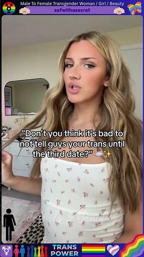 Male to Female Transgender Woman - sofwithasecret #viralvideo #shortvideo #transgender #mtf #shorts
