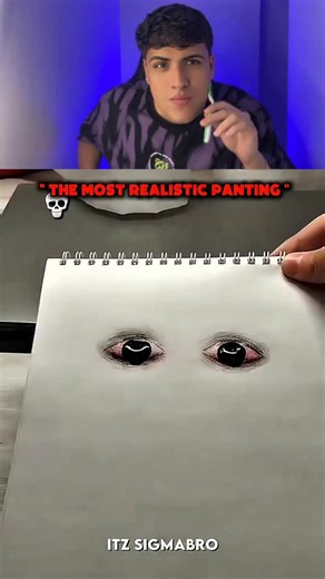 As pinturas mais realistas 😳 | Omeninodobarbeador