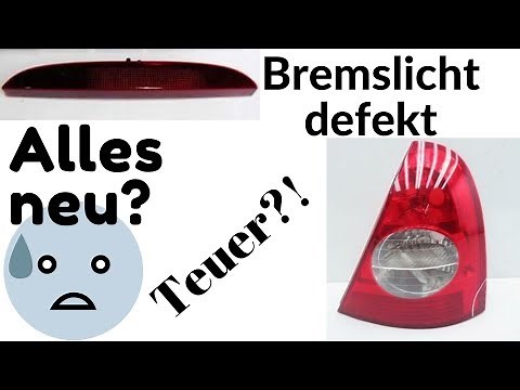 HOW TO - Bremslicht tauschen Renault Clio II