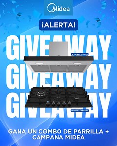 ¡Imagina tu cocina equipada con una parrilla y campana Midea! 😱 Participa por una de los 3 combos de Parrilla Campana Midea ¡es muy sencillo!: 1. Síguenos en Instagram (@midea.mexico.oficial ) y TikTok (@midea.mexico.oficial), será necesario para que tu participación cuente. 2. Responde en los comentarios de esta publicación: Si tuvieras una parrilla y campana Midea en tu cocina ¿cuál sería el primer platillo que prepararías y cómo lo imaginas? 2. No olvides incluir el hashtag #CocinaConMidea e