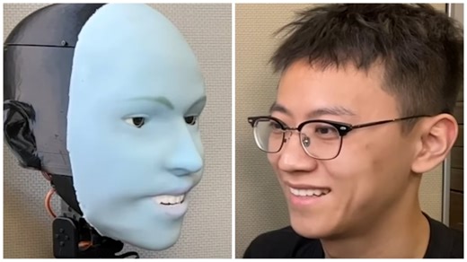 Scientists create eerie robot designed to predict when you smile