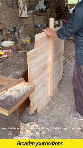 Making the table top