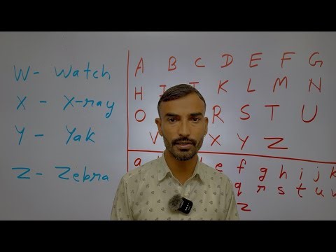 ENGLISH ALPHABETS A-Z | Phonics, Vocabulary, & Word Examples | A for Apple to Z for Zebra 🍎🦓