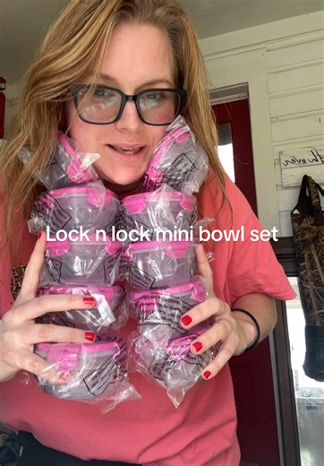I found these before anyone else did and I need you to see all 10 of them 👀 Lock and Lock mini food storage containers just hit TikTok Shop and if you know Lock and Lock from QVC then you already know the quality is unmatched. I am the first affiliate making videos on these and I am genuinely obsessed. #lockanlock #foodstorage #fridgeorganization #tiktokshop #tiktokmademebuyit @QVC, Inc