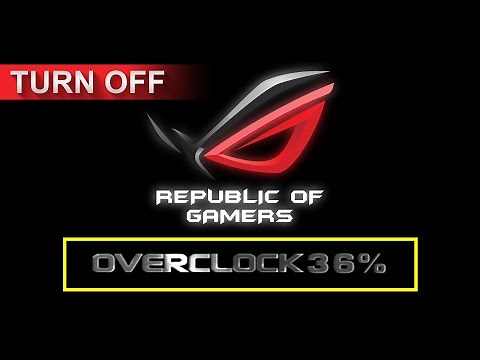How to Turn Off ROG Overclock Boot Screen From Asus BIOS