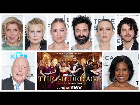 The Gilded Age Season 3 interviews - Carrie Coon, Christine Baranski, Cynthia Nixon, Morgan Spector
