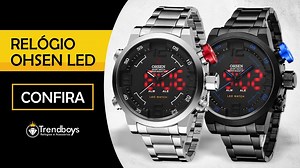 461K views · 2.4K reactions |  Qualidade e beleza que você merece!! ⌚ Relógio Ohsen Army Led.  100% original, com garantia! ☑ Compre o seu em nosso site  ➡ https://tinyurl.com/relogioled | Trendboys | Facebook